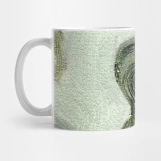 Mint Green Abstract Art Mug